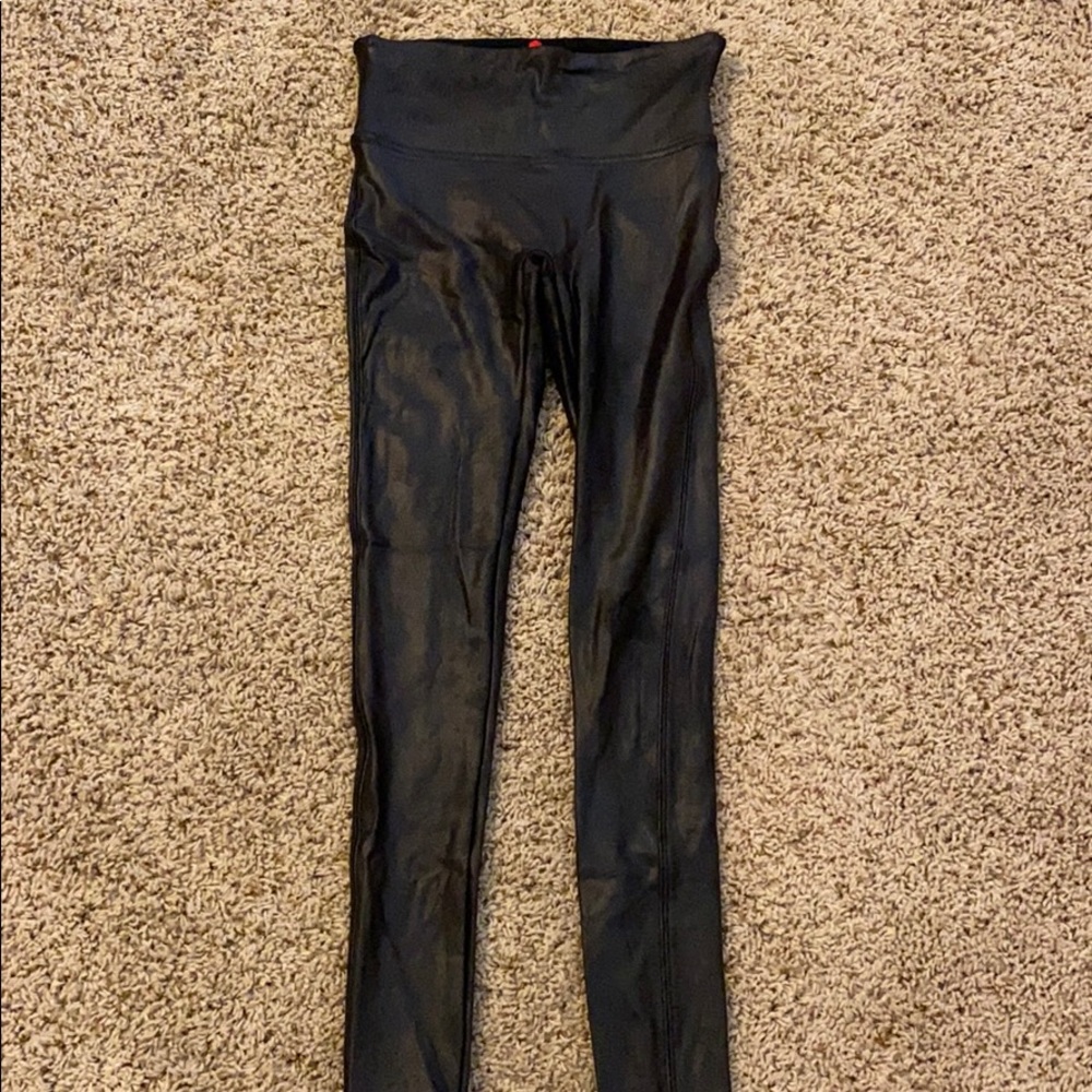 Spanx faux leather leggings